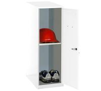 Simon Rack Taquillas Vestuario Pequeña, 915x400x500 mm, Amario Metalico Pequeño, Incluye Llave, Blanco - Simonlocker