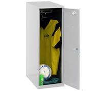 Simon Rack Taquillas Vestuario Pequeña, 915x400x500 mm, Amario Metalico Pequeño, Incluye Llave, Gris - Simonlocker