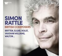 Simon Rattle – British Composers – Caja de CD (14 CD) – Importación USA