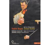 Simon Rattle & Vadim Repin - Ludwig Van Beethoven - Symphony No 7 Bruch Violin Concerto [Italia] [DVD]
