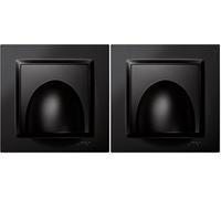 Simon SALIDA CABLE NEGRO SIMON 10 (Paquete de 2)