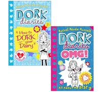 Simon & Schuster Ltd Colección de libros Dork Diaries 2 de Rachel Renee Russell (Dork Diaries OMG: All About Me Diary & Dork Diaries 3 ½: Cómo Dork Your Diary)