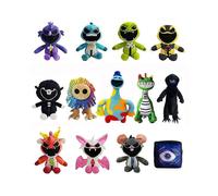 (Simon Smoke 25cm)Yarnaby Plushies Pianosaurus Doey the Doughman Plush Toy Poppy Playtime 4 Nightmare Critters Dolls Kids Gifts