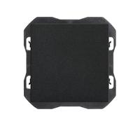 SIMON - Tapa ciega, serie Simon 270, placa de pared, Empotrable, Fácil de Instalar, para tapar una caja universal, Color Negro (20000800-098)