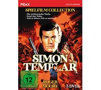 Simon Templar Spielfilm Collection / Drei spannende Abenteuer in Spielfilmlänge (Pidax Film-Klassiker) [3 DVDs]