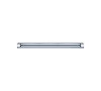 Simon - Tira de Luz Led Amaltea 2x9W, Lámpara Led para Interiores, Instalación especial techo, Diseño Ultrafino, Luz Blanca Fría de 2x9 W, Color Aluminio
