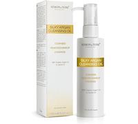 Simon&Tom Cleansing Oil, Aceite Desmaquillante, Fórmula a Base de Aceites Botánicos, Limpia e Hidrata, Con Aceite de Argán Orgánico & Jojoba, No Graso, Vegano, Hecho en España, 150ml