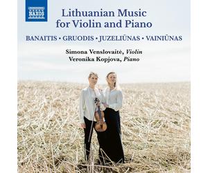 Simona Venslovaite Lithuanian Music for Violin and Piano (CD) (Importación USA)