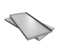 Simonclassic Estante adicional (An x Pr x Al: 40 x 70 x 3,5 cm, Metal, Gris)