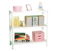 Simonclassic Estantería metálica Advantage Mini (Al x An x Pr: 100 x 80 x 30 cm, Capacidad de carga por balda: 75 kg, Número de baldas: 3 ud.,...