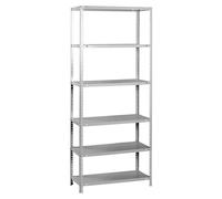 Simonclassic Estantería metálica Advantage Superplus (Al x An x Pr: 200 x 110 x 40 cm, Capacidad de carga por balda: 75 kg, Número de baldas: 6...