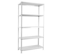 Simonclassic Estantería metálica Advantage Superplus (Al x An x Pr: 200 x 110 x 40 cm, Capacidad de carga por balda: 75 kg, Número de baldas: 5...