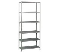 Simonclassic Estantería metálica Comfort Superplus (Al x An x Pr: 200 x 110 x 50 cm, Capacidad de carga por balda: 90 kg, Número de baldas: 6 ud.,...