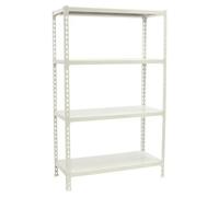 Estanteria 1500x1200x300 SIMONCLICK MEGAPLUS 4/300 1500 BLANCO/BLANCO marca SIMONRACK