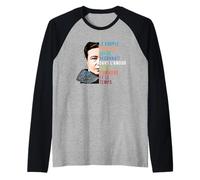 Simone de Beauvoir Poder Feminista de la Mujer Camiseta Manga Raglan