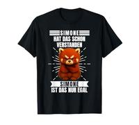 Simone ha entendido el nombre del dicho Camiseta