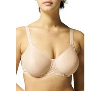 Simone Perele Caresse - Sujetador Reductor con Aros para Mujer, Talla Grande - Beige - 75F