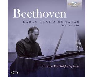 Simone Pierini - Beethoven: Early Piano Sonatas Opp. 2-7-10