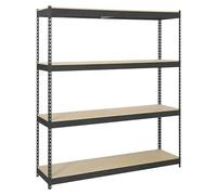 Simonforte Estantería para cargas pesadas Chipboard (Al x An x Pr: 200 x 210 x 60 cm, Capacidad de carga por balda: 500 kg, Número de baldas: 4...