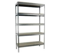 Simonrack Simonforte Estantería para cargas pesadas Chipboard (Al x An x Pr: 250 x 120 x 60 cm, Capacidad de carga por balda: 600 kg, Número de...