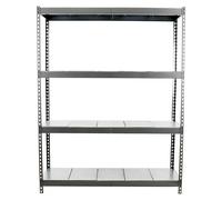 Simonforte Estantería para cargas pesadas Metal (Al x An x Pr: 200 x 180 x 60 cm, Capacidad de carga por balda: 600 kg, Número de baldas: 4 ud.,...