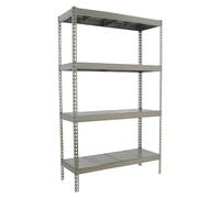 Simonforte Estantería para cargas pesadas Metal (Al x An x Pr: 200 x 210 x 75 cm, Capacidad de carga por balda: 500 kg, Número de baldas: 4 ud.,...