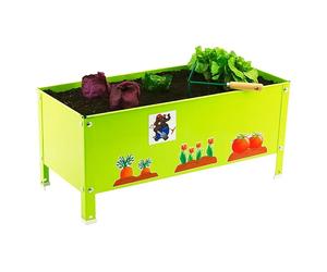 Simongarden Huerto urbano Urban kid (L x An x Al: 41 x 70 x 30 cm, Aluminio, Verde)