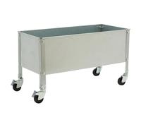 Simongarden Huerto Urbano Urban Mob (40 x 120 x 52,5 cm, Aluminio, Galvanizado)