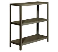 Simonhome Estantería metálica Homeclassic Plus (Al x An x Pr: 90 x 100 x 30 cm, Capacidad de carga por balda: 100 kg, Número de baldas: 3 ud.,...