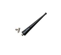 Simoni Racing Antena de Aluminio 8V - Negro - Longitud 9cm