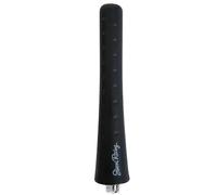 Simoni Racing Antena de Aluminio Goma - Negro - Longitud 8cm