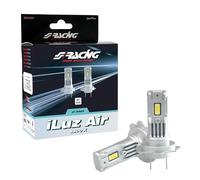 Simoni Racing AZ7 LED Conversion iLuz Air, kit de 2 bombillas LED con conexión H7 - H18 de Pequeñas Dimensiones para Coches y Motocicletas con Luz Blanca 6500°K, Aluminio