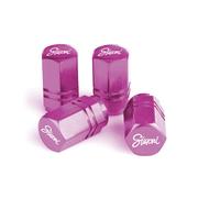 Simoni Racing Set Tapas de Válvulas Exagonal - Rosa