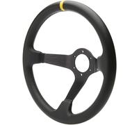 Simoni Racing Car / 350p Volante Deportivo Universal A Cáliz Ecopiel Negro