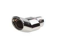 Simoni Racing Cola de Tubo de Escape Deportiva Ovalada DTM Acero Inoxidable - 118x70xL160mm - Montaje ->57mm