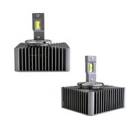 Simoni Racing D5S - Kit de 2 Bombillas LED D5S - 6500K Blanco - Kit de conversión de Faros LED, Compatible con Canbus con Carcasa de xenón Original