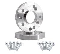 Simoni Racing DR037/B27 - Kit de 2 espaciadores de 20 mm, 5 x 112, buje 66,6, con pernos de llave 17, 14 x 1,5 cm, 64 mm esféricos