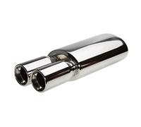 Simoni Racing ESR109 - Silenciador de escape ovalado Inox