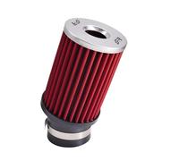 Simoni Racing Filtro Aire Cónico Universal + compatible con Abarth 500-91mm - Rojo