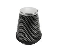 SIMONI RACING FSR/UN Filtro de aire universal de esponja, cromado con rejilla metálica externa.