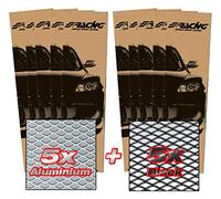 SIMONI RACING GSA10 - Rejilla Deportiva Universal de Malla Estrecha de Aluminio
