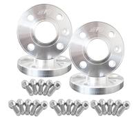 Simoni Racing - Juego de ampliadores de rueda de aluminio (2 x 16 mm (AV) - 2 x 20 mm (AR) (Cubo de 56,6 mm) con pernos de rueda - compatible con Abarth, Fiat varios