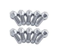 Simoni Racing Kit de 10 pernos de rueda de llave 17 M12 x 1,25 cm, longitud 21 mm, cabeza cónica