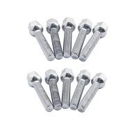 SIMONI RACING Kit de 10 pernos de rueda de llave 17 M14 x 1,5 cm Longitud 64 mm Cabeza esférica