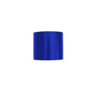 Simoni Racing M7685B Manitor - Manitor recto de silicona reforzada, longitud 76 mm, tubos de silicona para motores, diámetro 85 mm, azul
