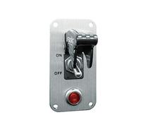 Simoni Racing Panel de Interruptores - Aluminio + Interruptor de carbono