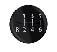Simoni Racing Pomo Patrón de Cambio 6 Velocidades (Marcha Atrás, Abajo a la izquierda) Ø30mm
