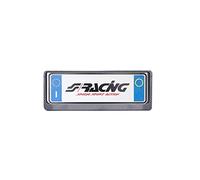 Simoni Racing PTX/ACL - Soporte para matrícula Universal Frontal, Soporte para matrícula de Coche, estándar de la UE, Placa para matrícula de Coche, Aspecto de Carbono