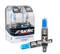 Simoni Racing Set lamparas Halógeno 'Blue Ice Racing' H1 (4200K) 12V/55W, Set de 2 piezas ECE-R37