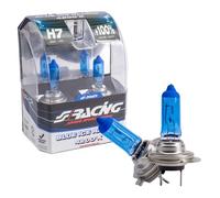 Simoni Racing Set lamparas Halógeno 'Blue Ice Racing' H7 (4200K) 12V/55W, Set de 2 piezas ECE-R37
